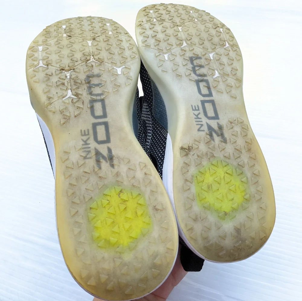 NIKE Air Zoom Dynamic TR Black Running Shoes women's size 8